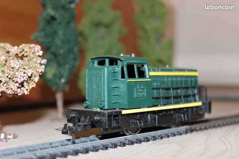 Locomotive Diesel Jouef HDI 204 Vert SNCB 8823 Neuve Et Rare (n°2)
