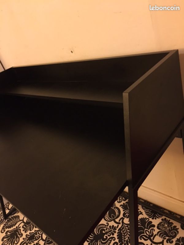 Bureau bois et métal style industriel (image 3)