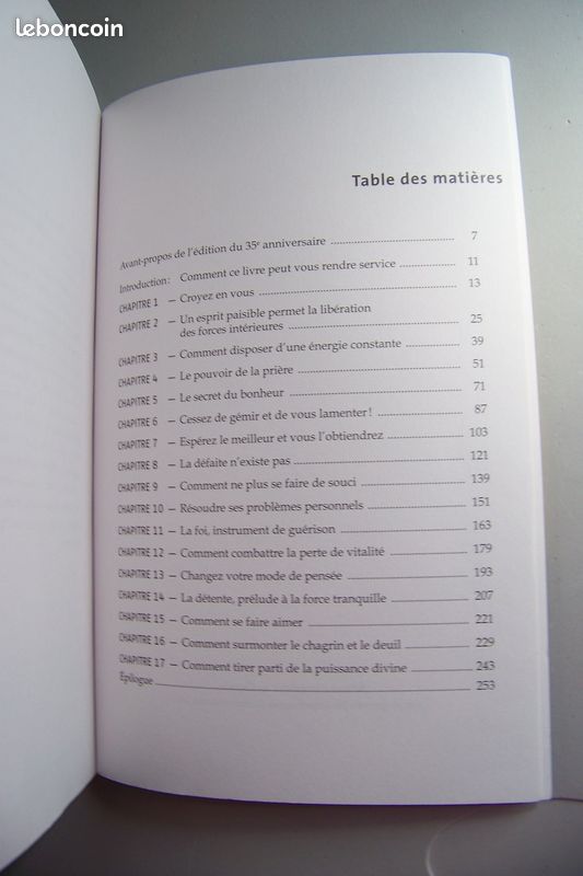 265. Livre : La puissance de la pensée positive (image 3)