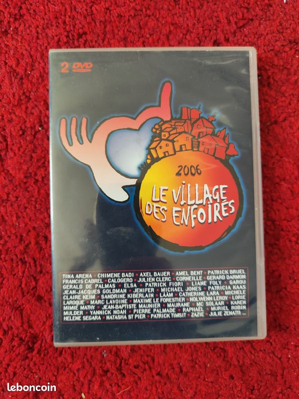 Coffret 2 DVD le village des enfoirés 2006 (image 1)