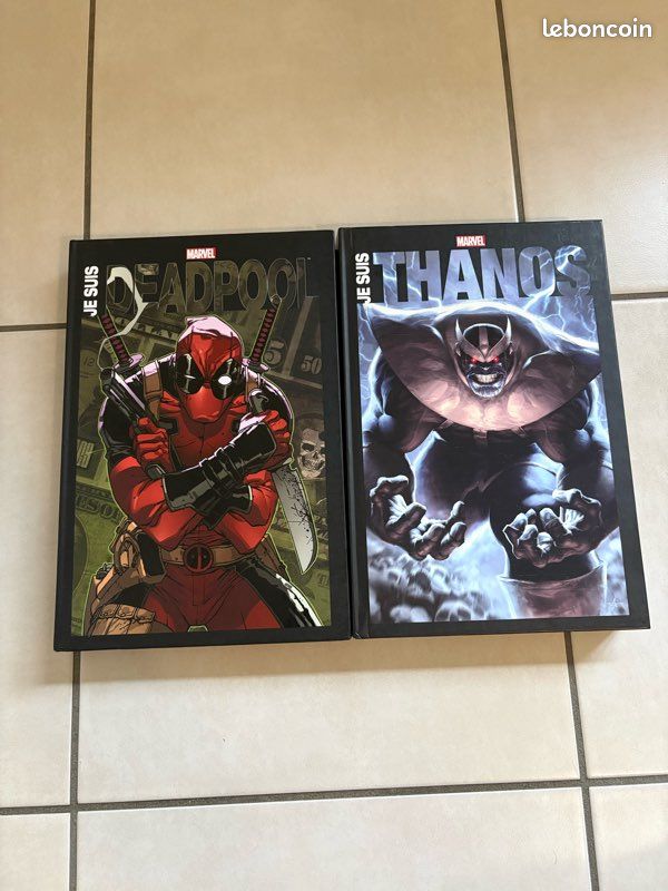 Lot 2 livres « Je suis » Marvel (image 1)