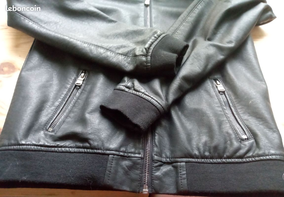 Veste simili cuir 16 ans (image 4)