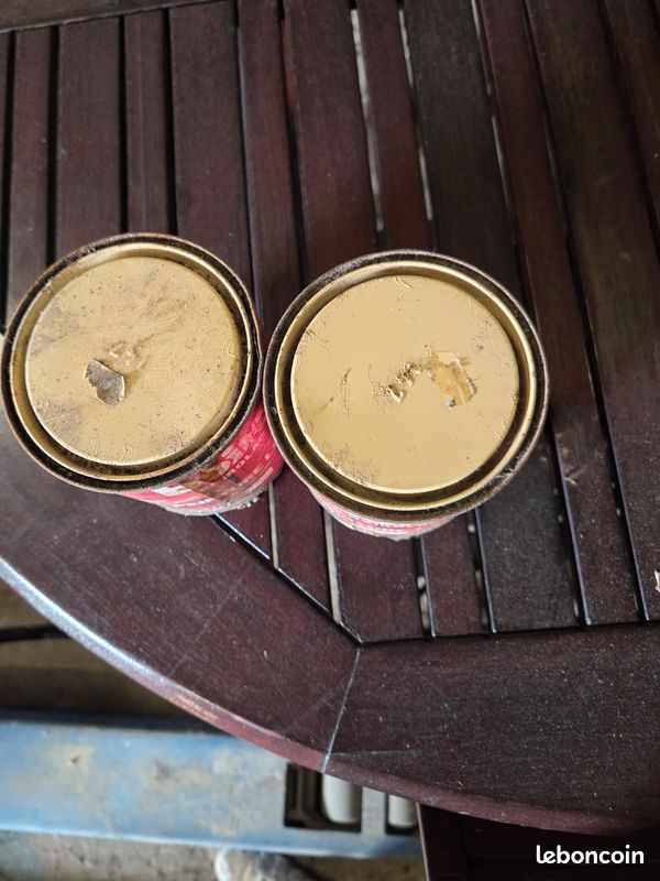 2 pots de peinture noisette (image 1)