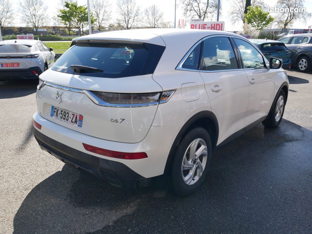 DS DS7 Crossback 1.5 Blue-HDI 130 Chic Auto BVA8 Blanc nacré (image 3)