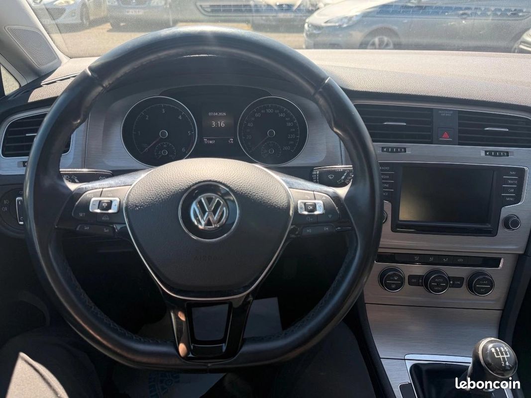 Volkswagen Golf BREAK 1.6 TDI 110 BLUEMOTION CONFORT LINE (image 10)