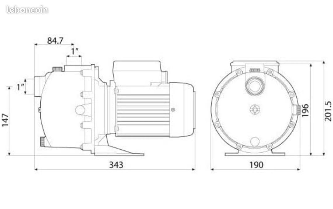 Surpresseur robot piscine ESPA (image 3)