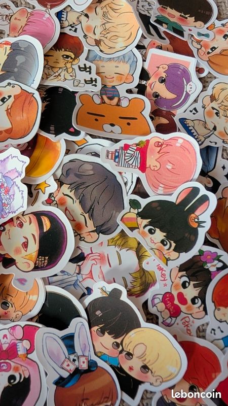 Lot stickers bts (image 1)