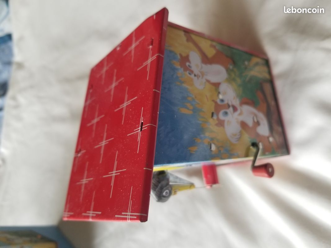 Tirelire oiseaux en métal mécanique avec sa boite d origine (image 5)