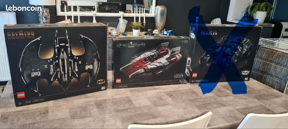Lego batwing 76161 starfighter 75275 (image 1)