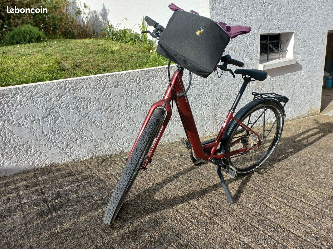 Velo electrique marque ORBEA type OPTIMA E50 17 Homme couleur ocre