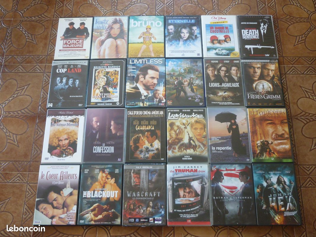 50 DVD films - Au choix - Etat neuf (image 1)