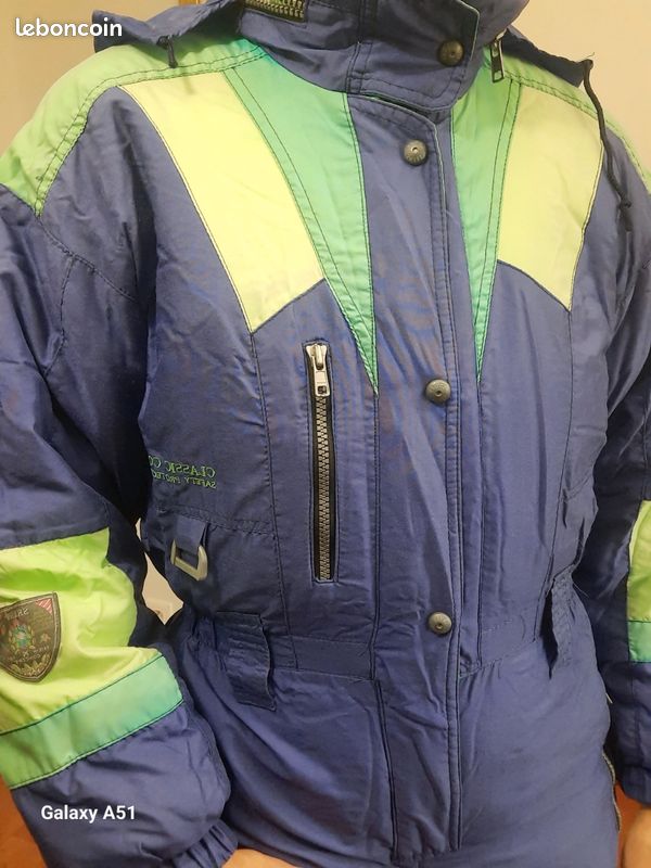 Combinaison de ski jaune Taille 10 an snowboard and ski wear - Sport & Plein air