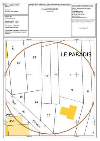 Terrain 1 646 m² Revigny Sur Ornain
