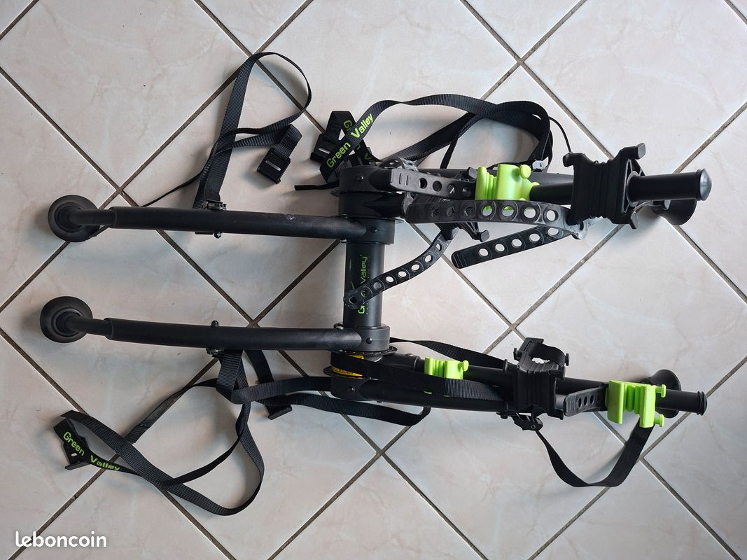 Porte-vélos coffre/hayon Green Valley Adventure 624 (3 vélos) - Complet + Notice (image 1)