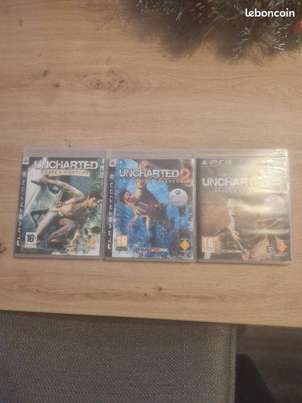 Lot jeu ps3 uncharted (image 1)
