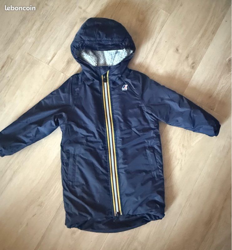 Manteau hiver K-Way Le vrai Eiffel Orsetto ans très bon état