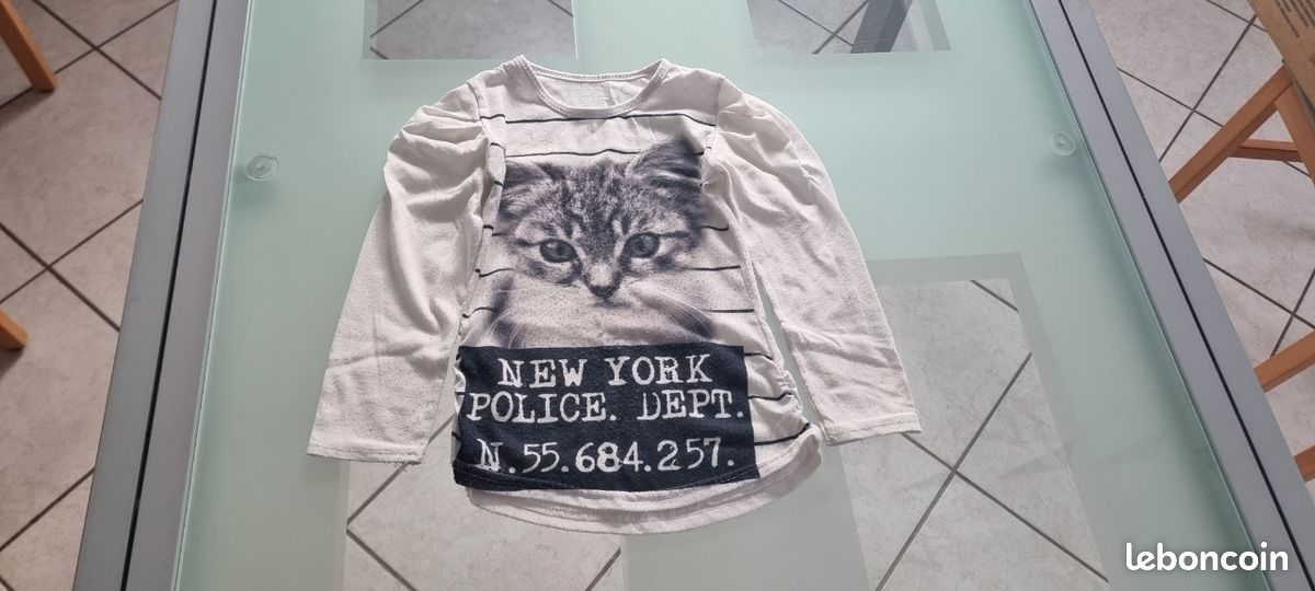 Lot de 5 sweat manches longues filles 4 ans (image 15)