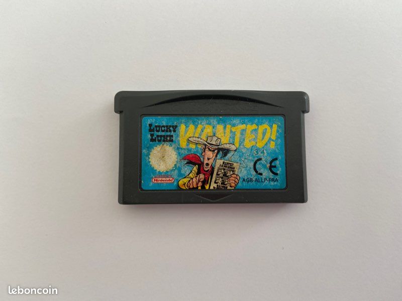 Cartouche jeu Lucky Luke GBA (image 1)