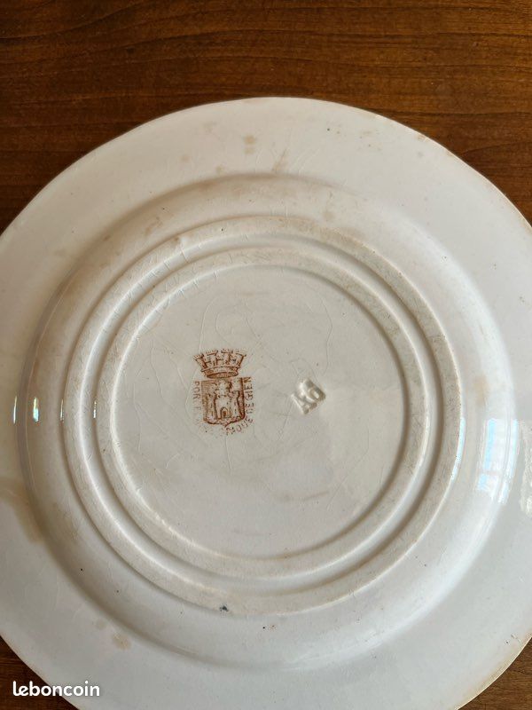 Assiette de collection Porcelaine opaque de gien (image 4)