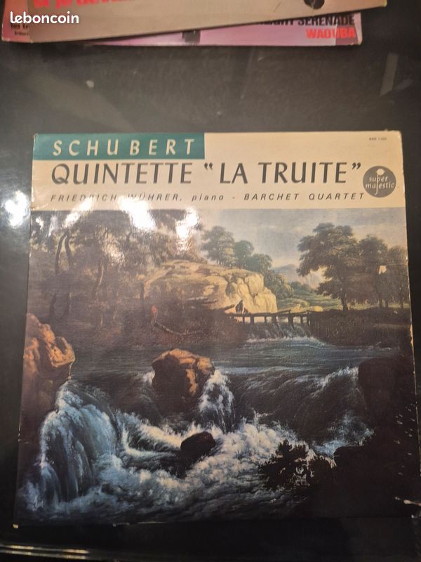Vinyle Schubert "la truite" (image 1)