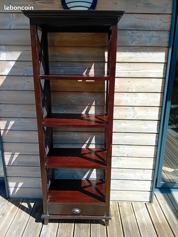 Étagère en bois exotique (image 2)