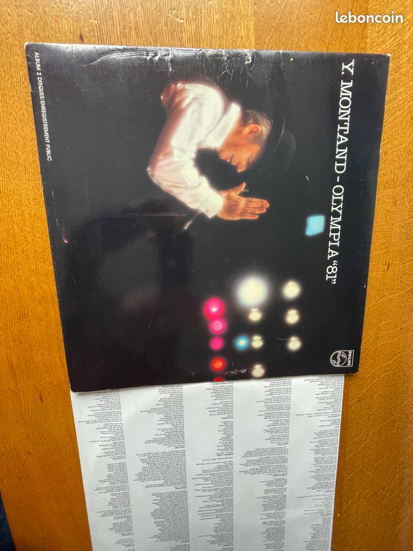 Disque Vinyle Y. Montand (image 1)