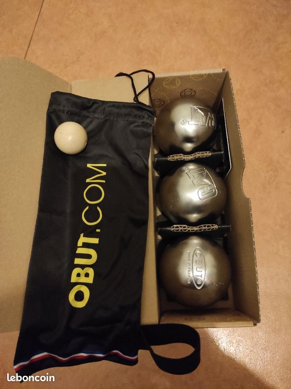 Boules de Pétanque de Saint-Tropez - OBUT - Coffret Loisirs adulte