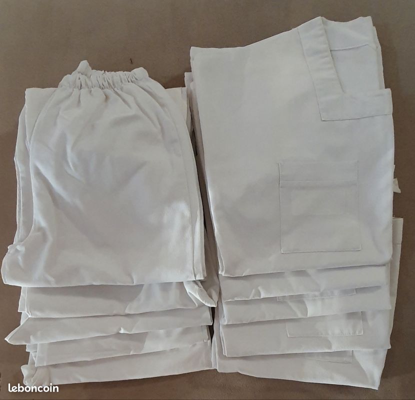 5 tenues infirmières blanches TBE IFSI (image 4)