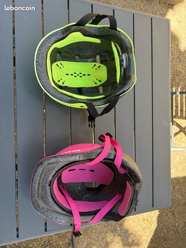 Lot de 2 casques enfant pour le velo ou autre (image 2)