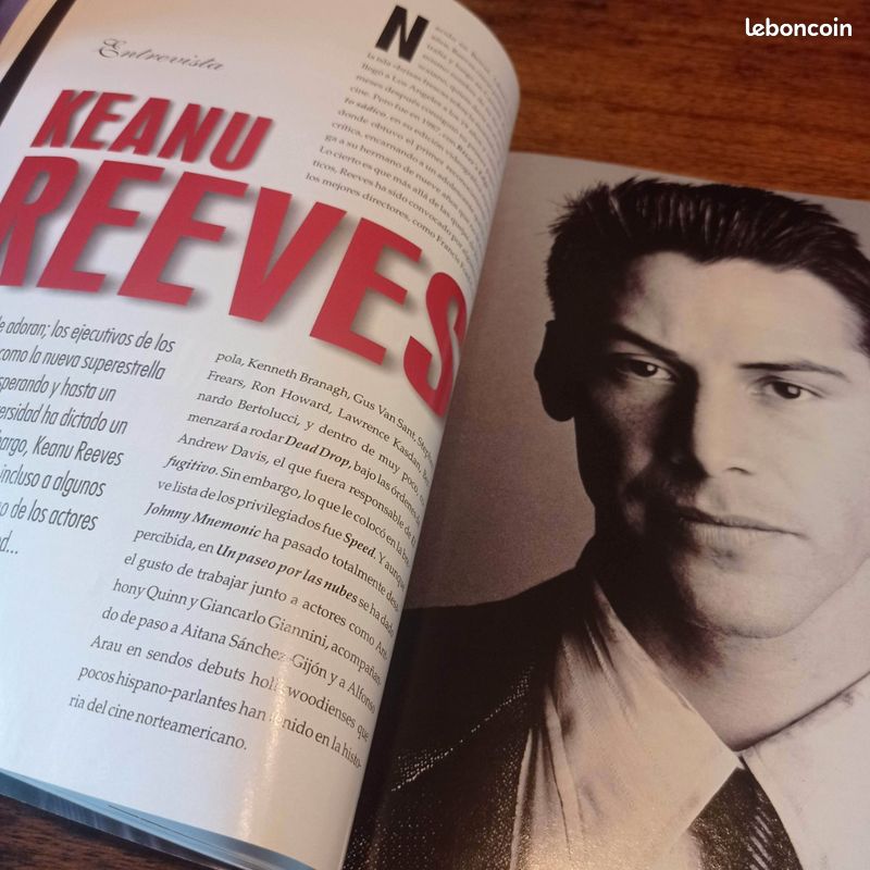 Imagenes Actualidad septiembre 1995 Keanu Reeves Livres
