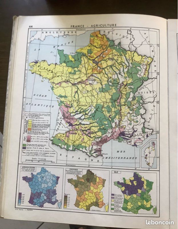 Atlas Classique Hachette Pierre Gourdon 1956 (image 9)