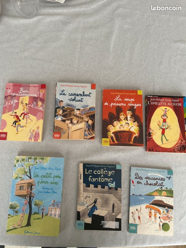 Lot de 7 livres pour enfants de Jean-Philippe Arrou-Vignod (image 1)