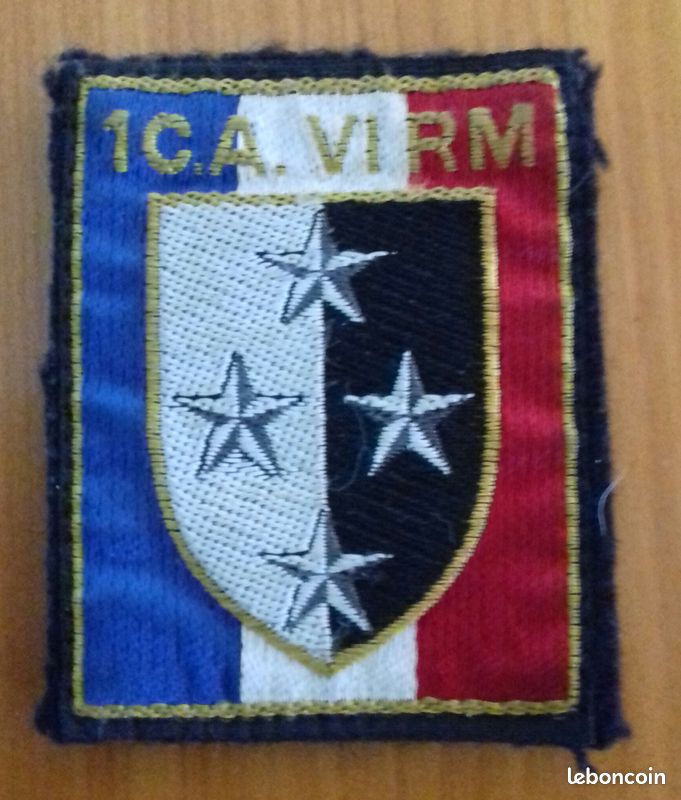 ANCIEN INSIGNE MILITAIRE tissu 1 ère DFL Division Française Libre 1940 ww2 FFL EUR 46,50