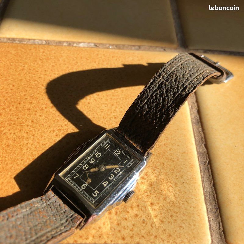 Montre Bracelet Art Déco Vintage - Pour Pièces Ou Révision - Occasion