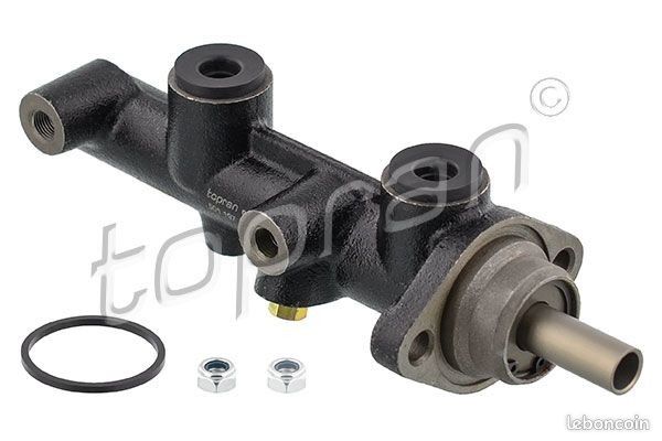 Maître-cylindre De Frein TOPRAN 115060 - Compatible VW Golf V, SEAT Leon, Jetta, Beetle... - Diamètre Piston 22,2 Mm, En Aluminium