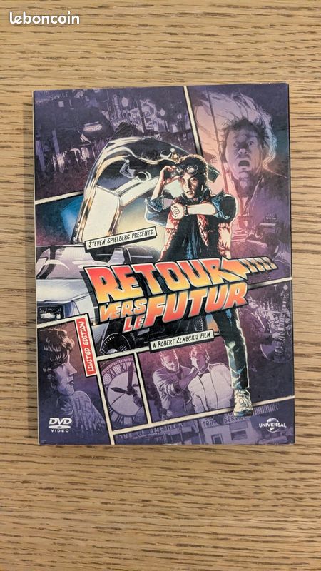 Retour vers le futur Blu-ray comic édition spéciale (image 1)