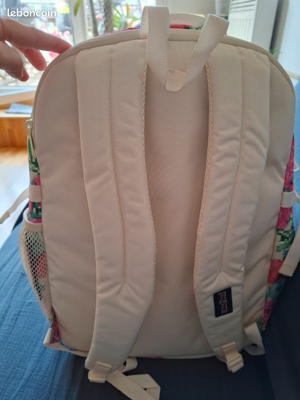 Sac à dos - JANSPORT - Femme - 26L - Motifs violets - 100% Polyester VIOLETS - Bagagerie - Maroquinerie