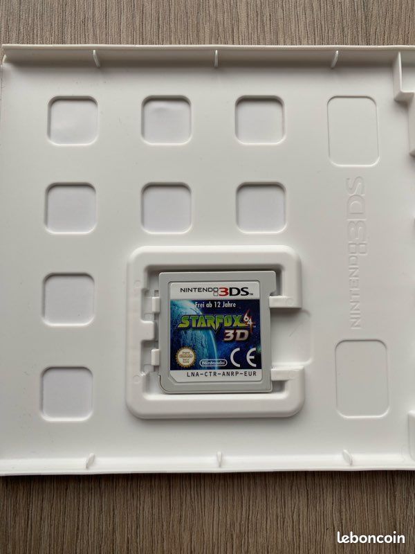 Jeu STARFOX 64 3D Pour Nintendo 2DS/3DS - Édition Spéciale, Bon état, Complet Avec Boîte/notice