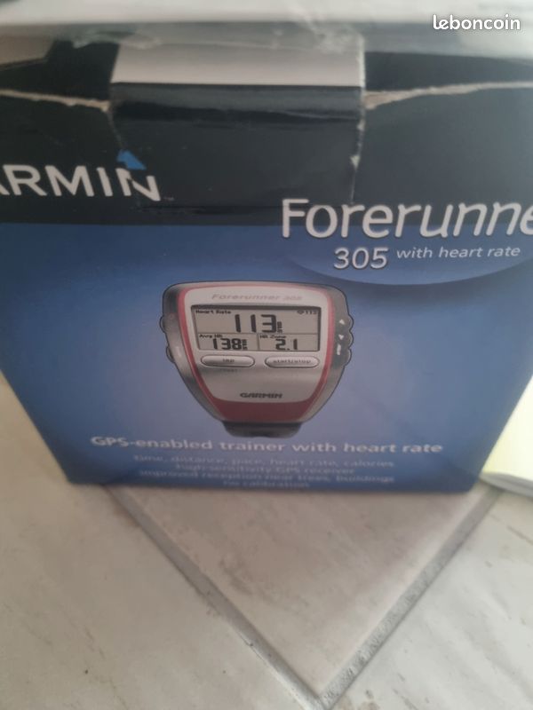 Montre cardio Garmin forunner 305 (image 2)