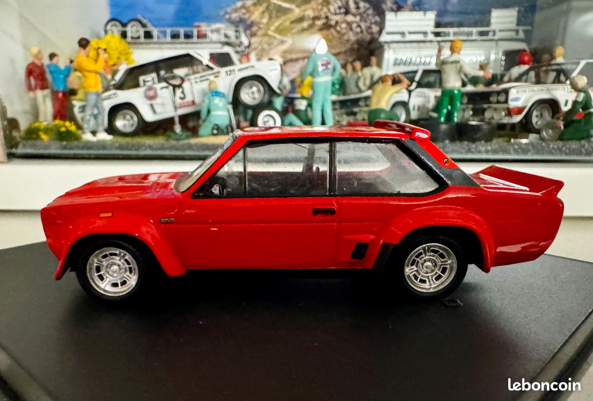 Figurine Fiat 750 Abarth Coupé 1956 Rouge - Échelle 1/43 Starline - Modèle Occasion De Collection