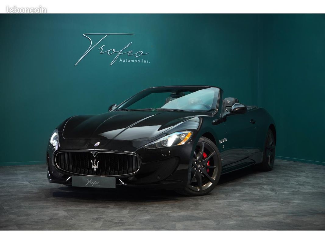 MASERATI GRANCABRIO 4.7 460CH I Boite ZF I Suivie I Garantie (image 1)