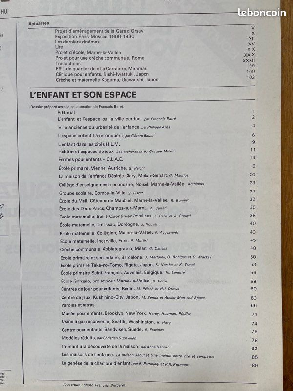 A.A. L’Enfant son espace 204 (image 3)