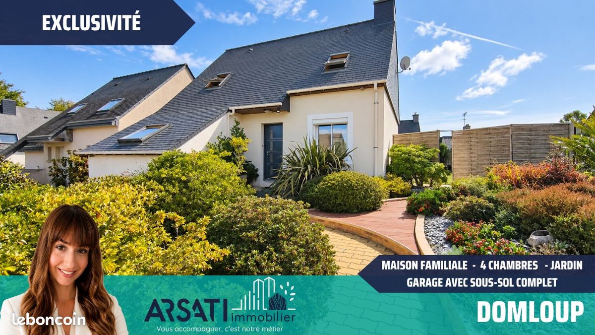 Maison 5 pièces 100 m² · à Domloup · 100 m² · 299 000 €
