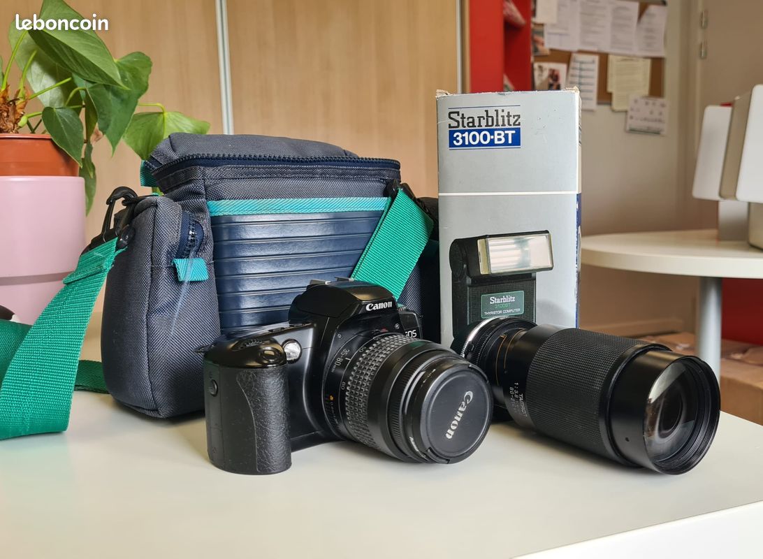 CANON EOS 100 + OBJECTIFS et SACOCHE (Gebraucht) in Crissier für CHF 35