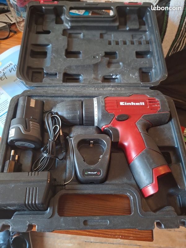 Visseuse Sans Fil Einhell TH-CD 12-2 Li - 12V, 24Nm, Coffret Avec Batterie Et Chargeur
