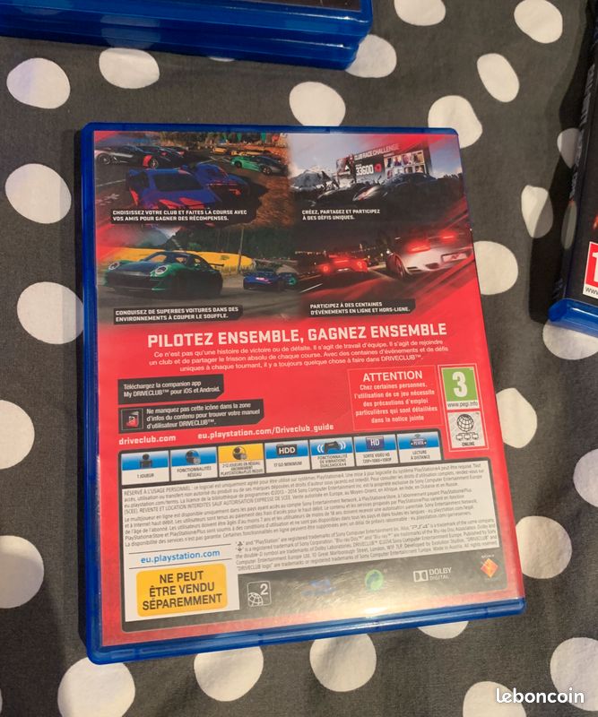 Jeu ps4 drive club (image 1)