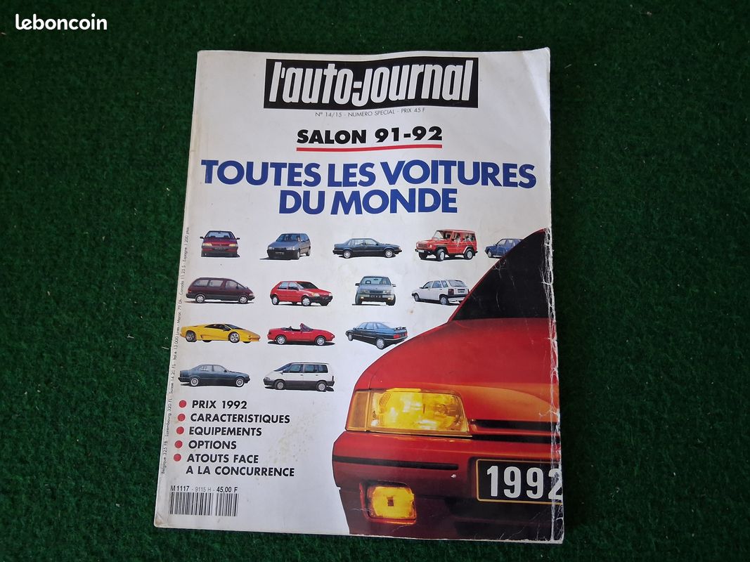 Revue L'Auto Journal SALON 90 Toutes les Voitures du Monde