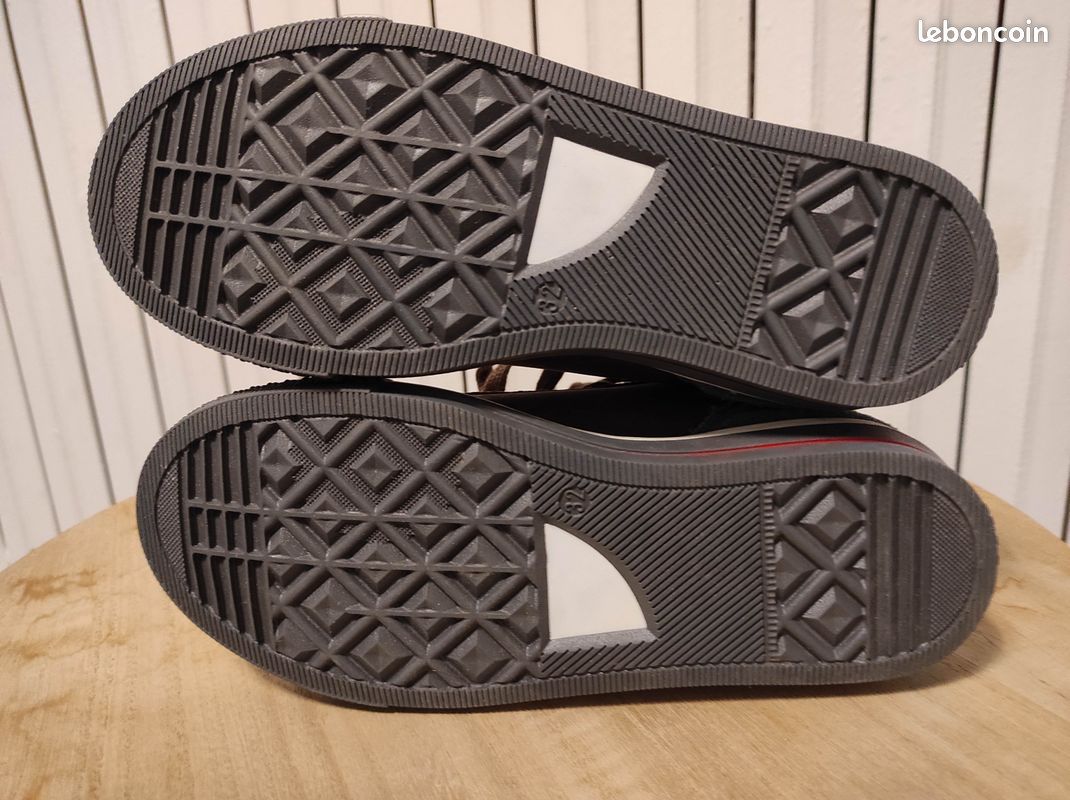 Chaussures montantes en cuir et nubuck (image 6)