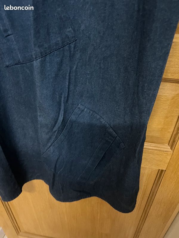 Robe longue en jeans (image 6)