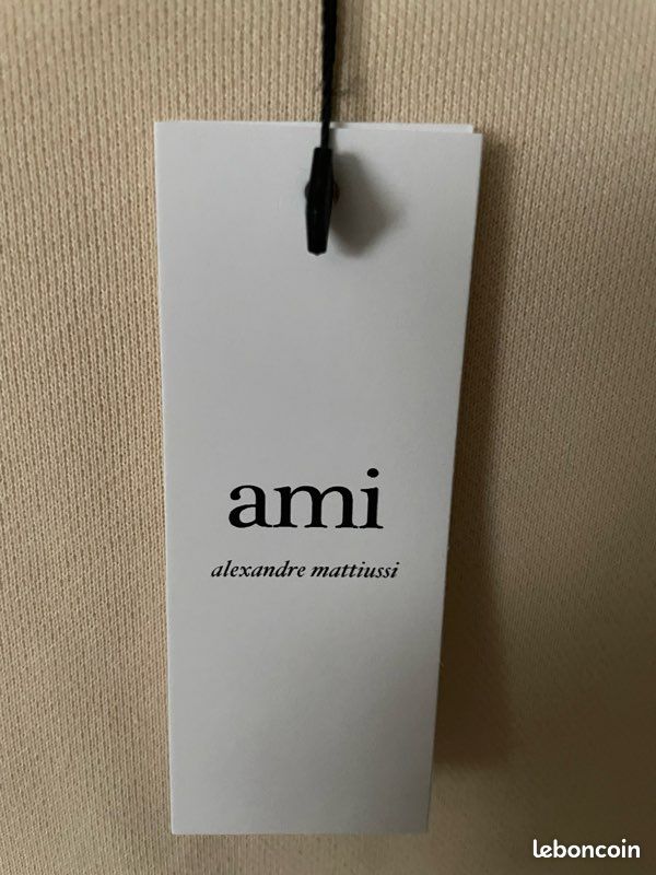 Pull ami taille M beige (image 4)